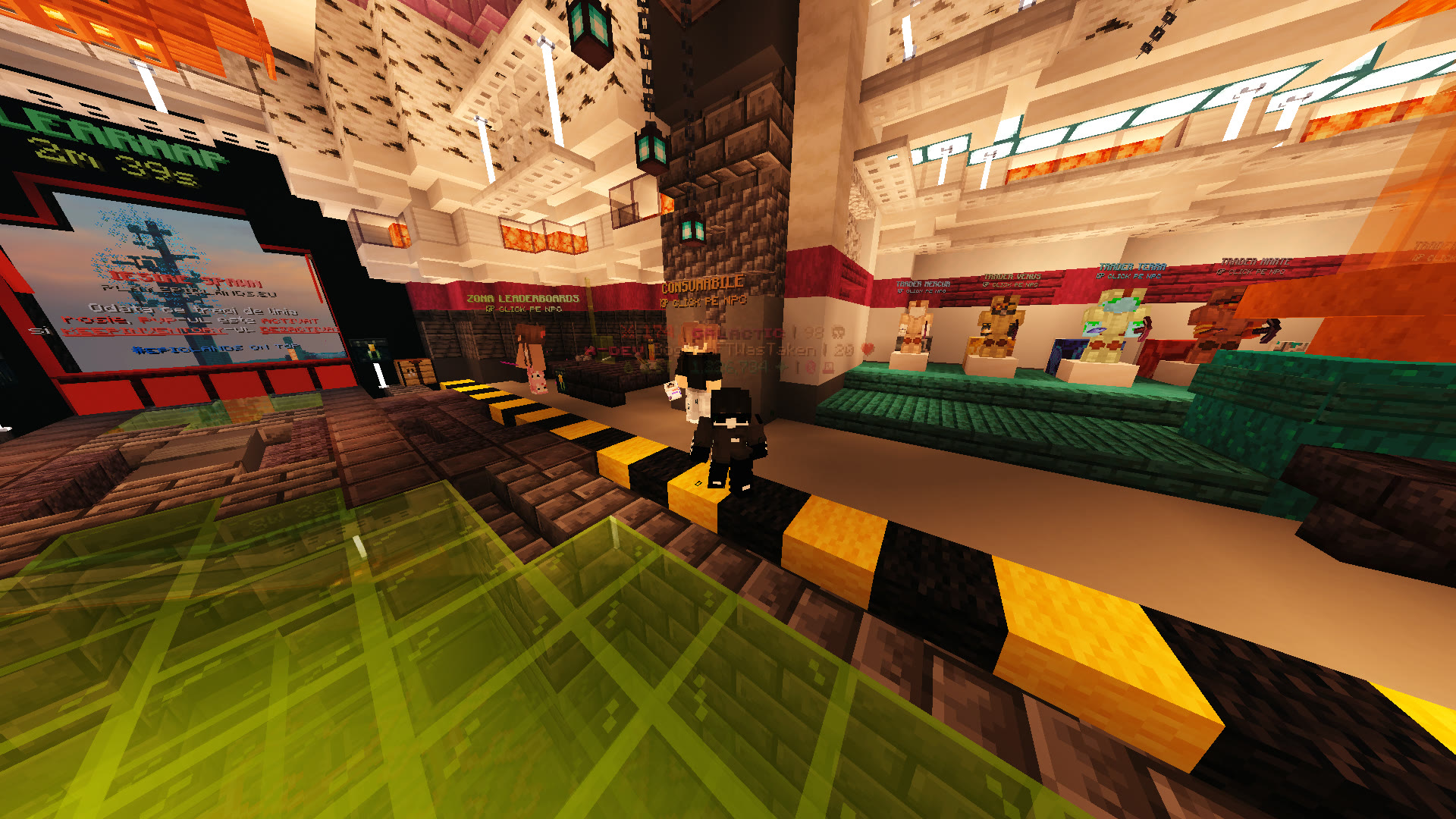 Lobby hub — traders and leaderboards